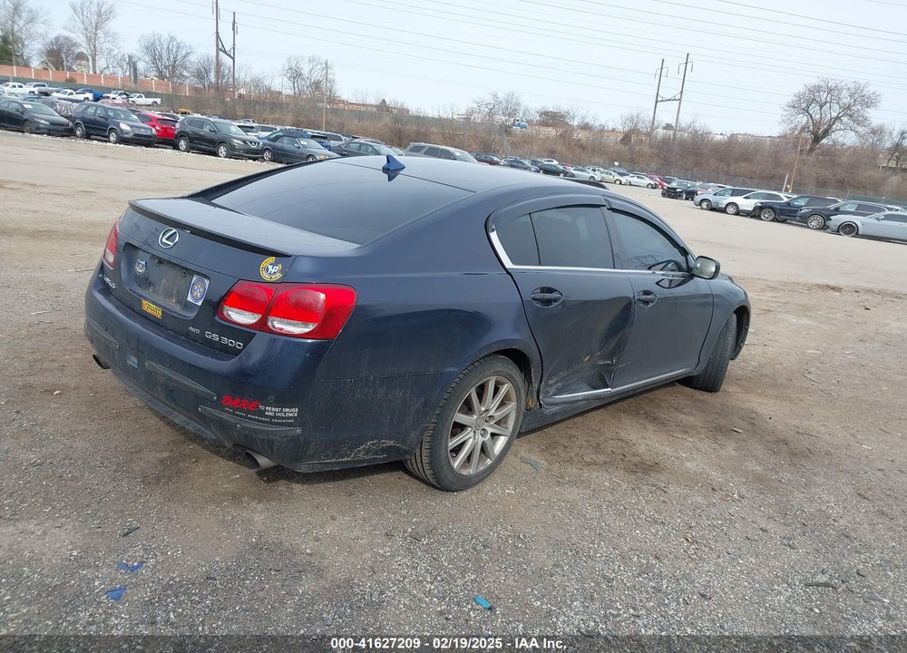 2006 LEXUS GS 300 VIN: JTHCH96S660020067