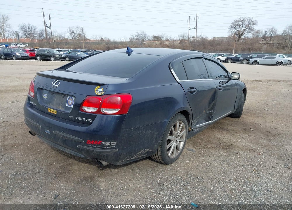 2006 LEXUS GS 300 VIN: JTHCH96S660020067