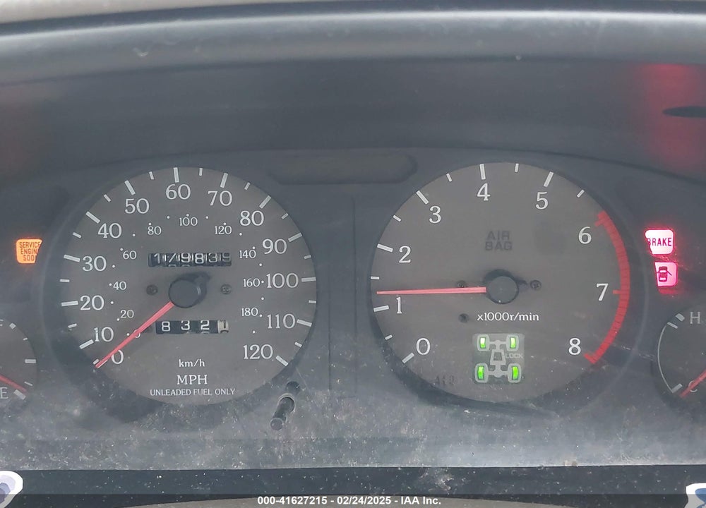 1997 INFINITI QX4 VIN: JNRAR05Y6VW017883