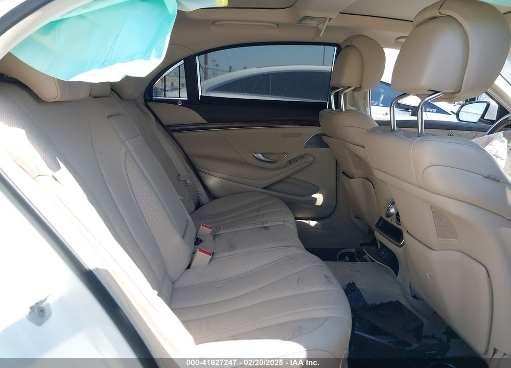 2017 MERCEDES-BENZ S 550 VIN: WDDUG8CB7HA298731