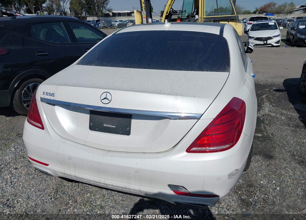 2017 MERCEDES-BENZ S 550 VIN: WDDUG8CB7HA298731