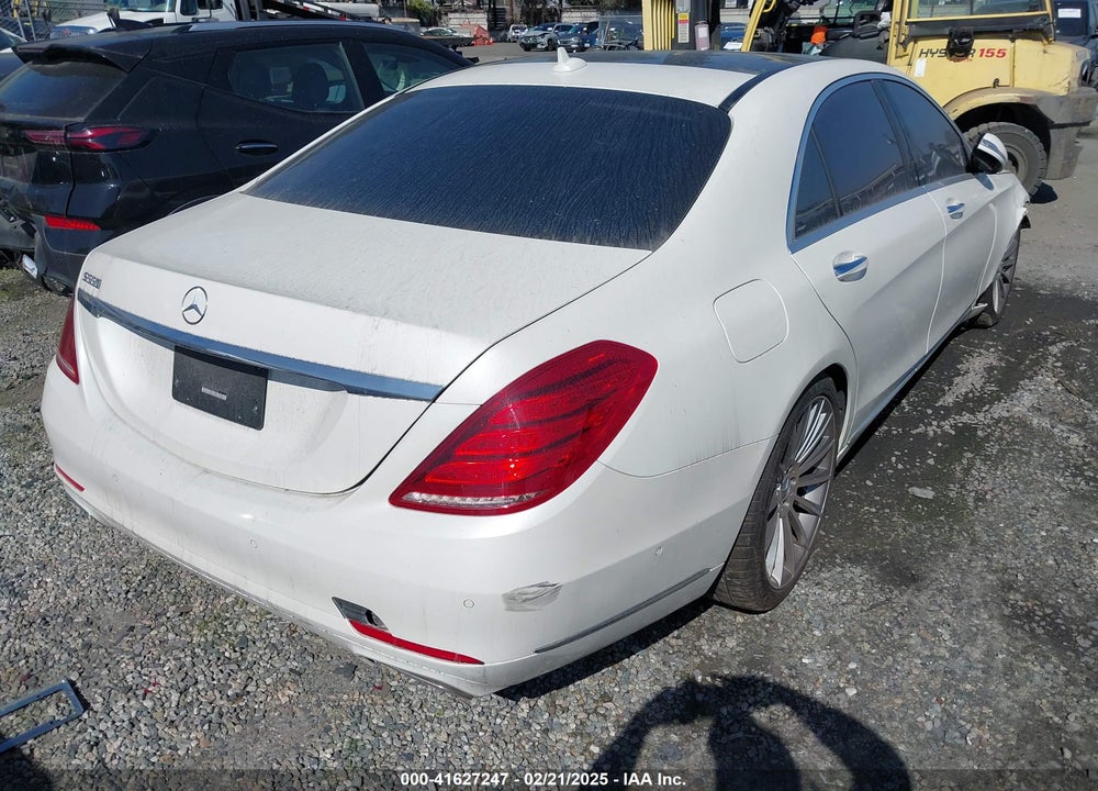 2017 MERCEDES-BENZ S 550 VIN: WDDUG8CB7HA298731
