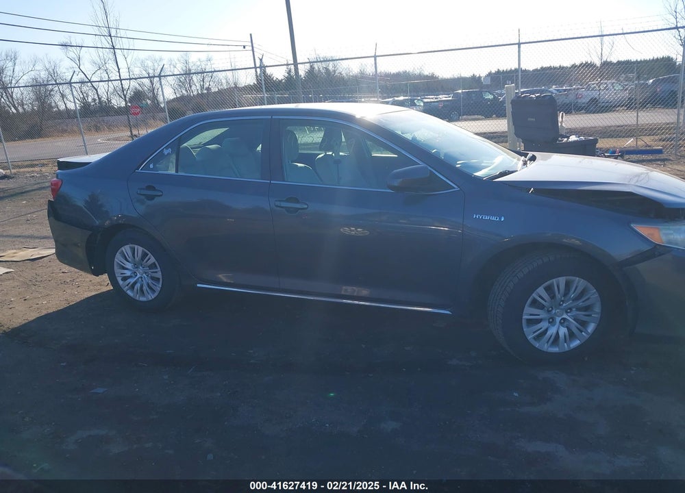 2012 TOYOTA CAMRY HYBRID VIN: 4T1BD1FK6CU033718