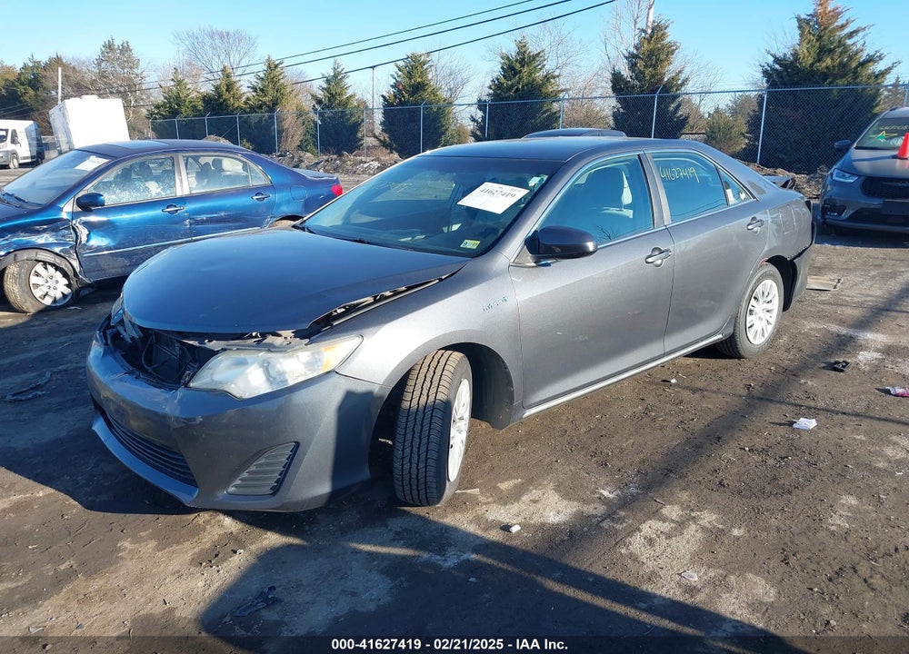 2012 TOYOTA CAMRY HYBRID VIN: 4T1BD1FK6CU033718