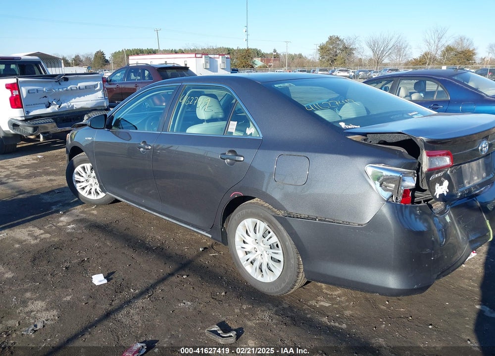 2012 TOYOTA CAMRY HYBRID VIN: 4T1BD1FK6CU033718