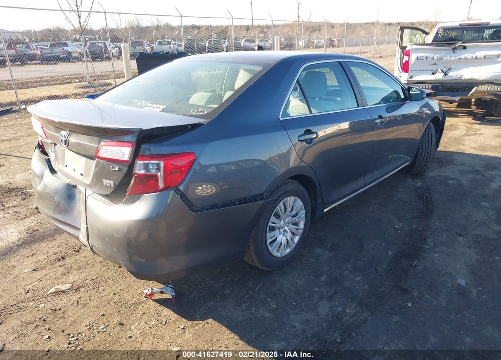 2012 TOYOTA CAMRY HYBRID VIN: 4T1BD1FK6CU033718