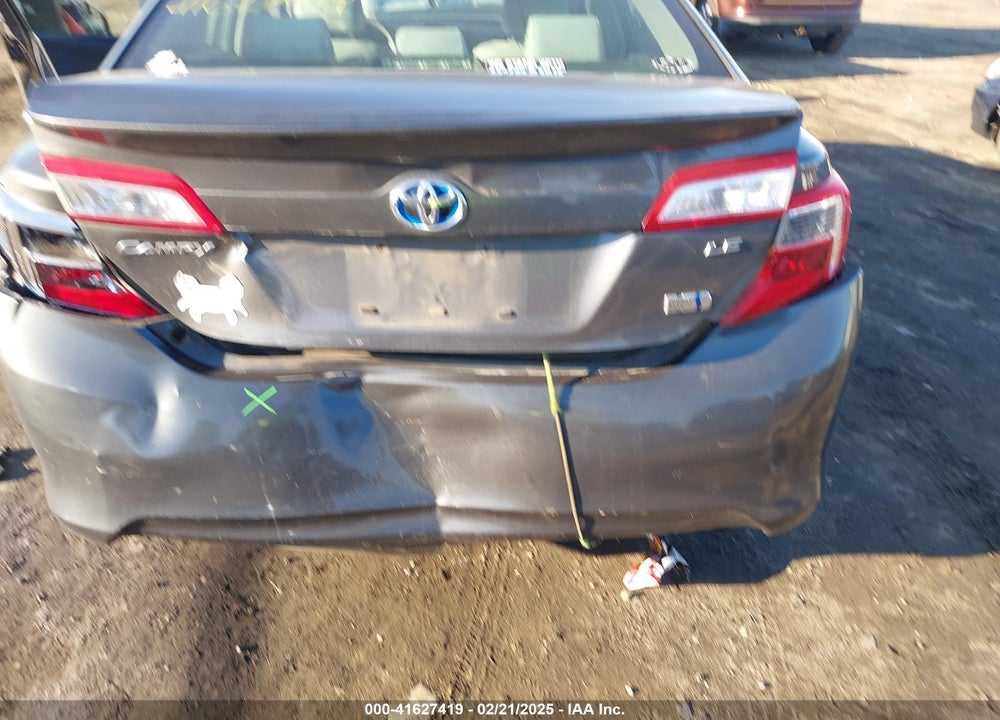 2012 TOYOTA CAMRY HYBRID VIN: 4T1BD1FK6CU033718