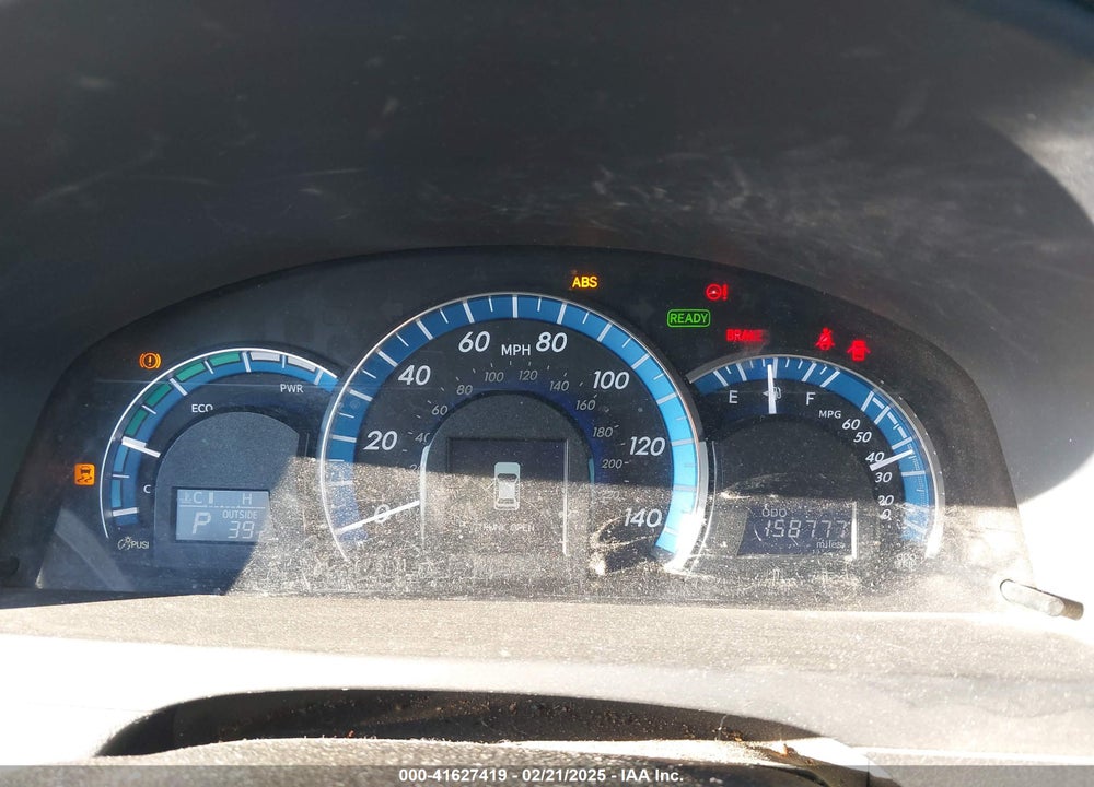 2012 TOYOTA CAMRY HYBRID VIN: 4T1BD1FK6CU033718