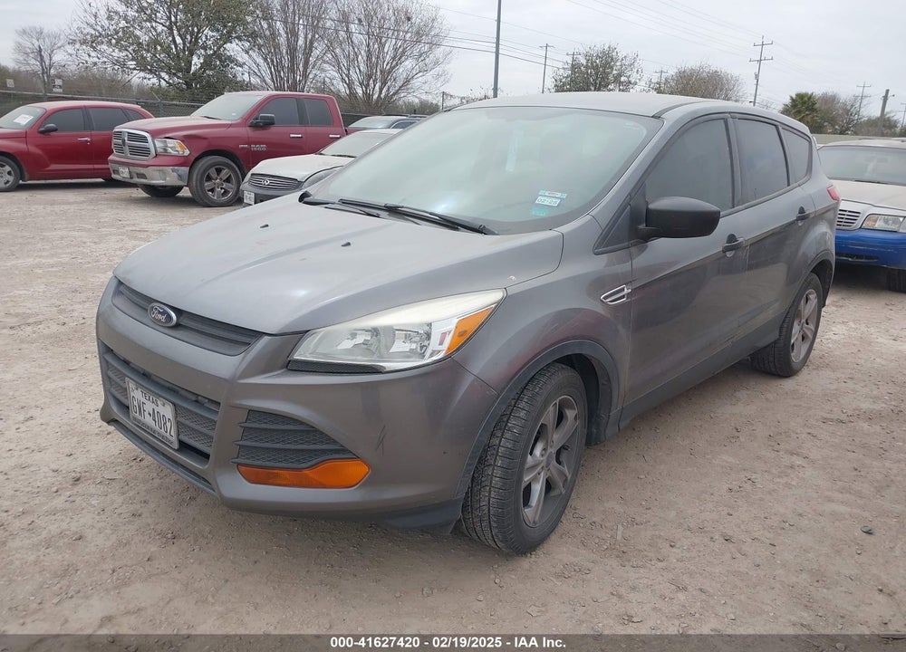 2014 FORD ESCAPE S VIN: 1FMCU0F77EUE25362