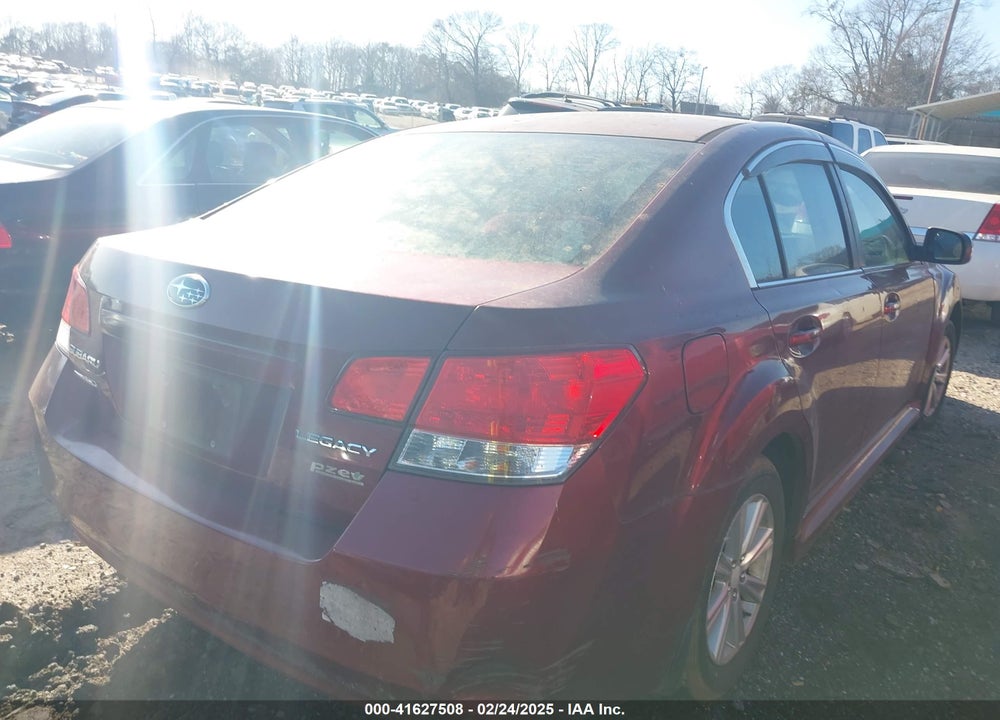 2011 SUBARU LEGACY 2.5I PREMIUM VIN: 4S3BMBC69B3250329