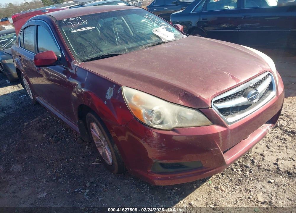 2011 SUBARU LEGACY 2.5I PREMIUM VIN: 4S3BMBC69B3250329