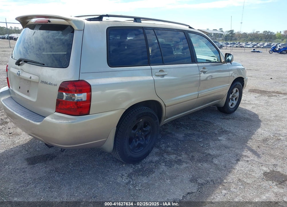 2007 TOYOTA HIGHLANDER VIN: JTEGD21AX70163444