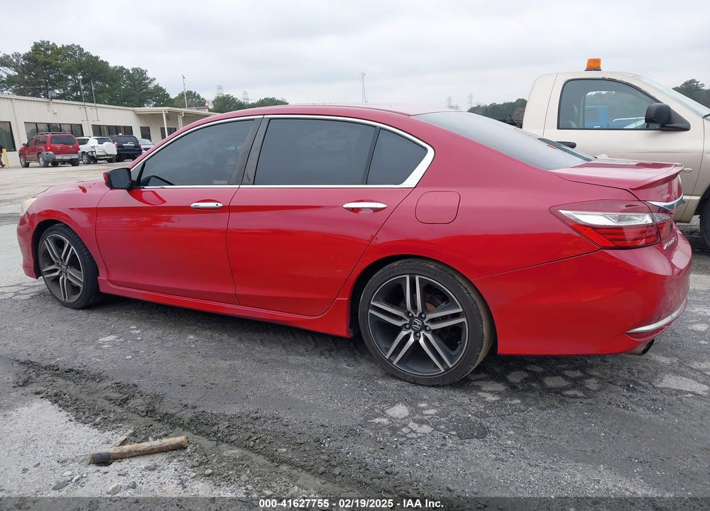 2016 HONDA ACCORD VIN: 1HGCR2F58GA122628