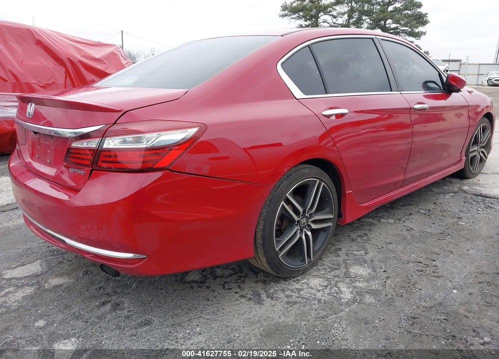 2016 HONDA ACCORD VIN: 1HGCR2F58GA122628