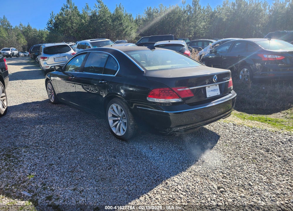 2008 BMW 750LI VIN: WBAHN83558DT84353