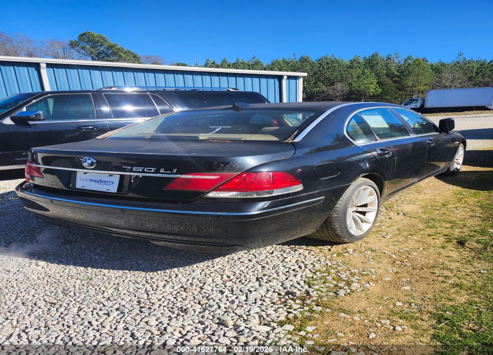 2008 BMW 750LI VIN: WBAHN83558DT84353