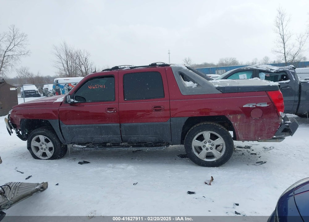 2004 CHEVROLET AVALANCHE 1500 VIN: 3GNEK12T34G169046