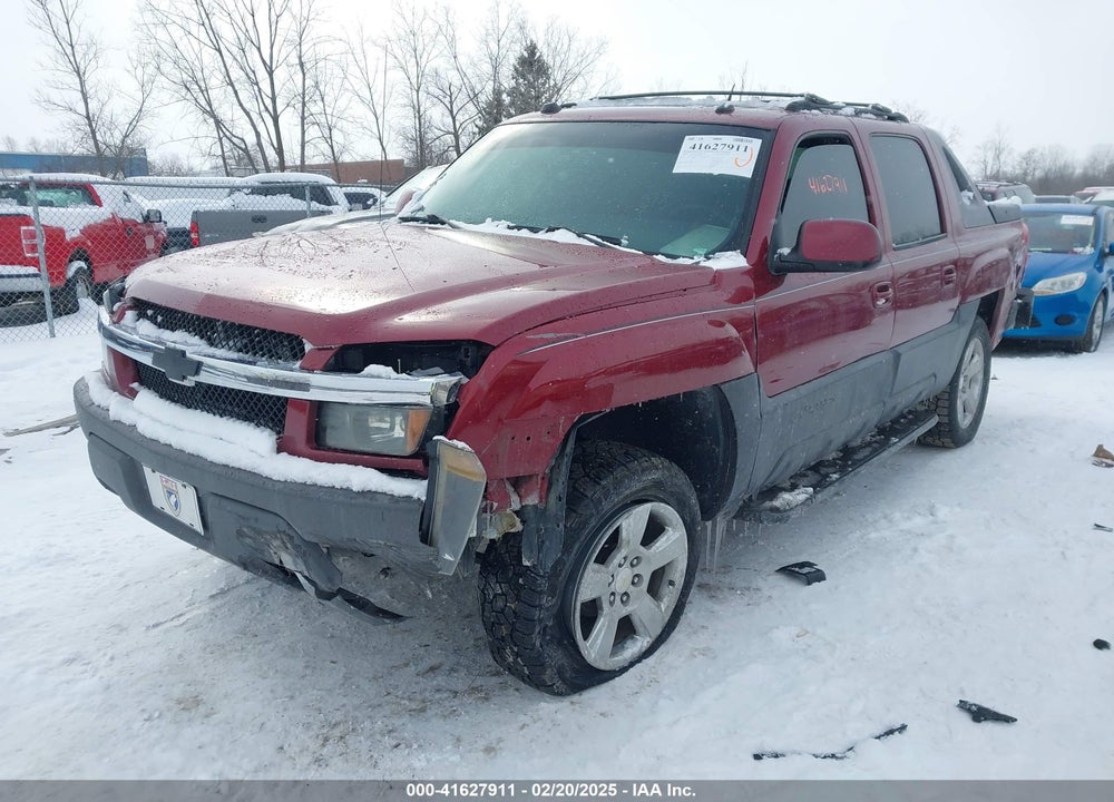 2004 CHEVROLET AVALANCHE 1500 VIN: 3GNEK12T34G169046