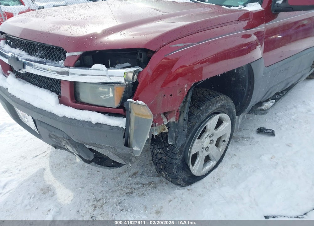 2004 CHEVROLET AVALANCHE 1500 VIN: 3GNEK12T34G169046
