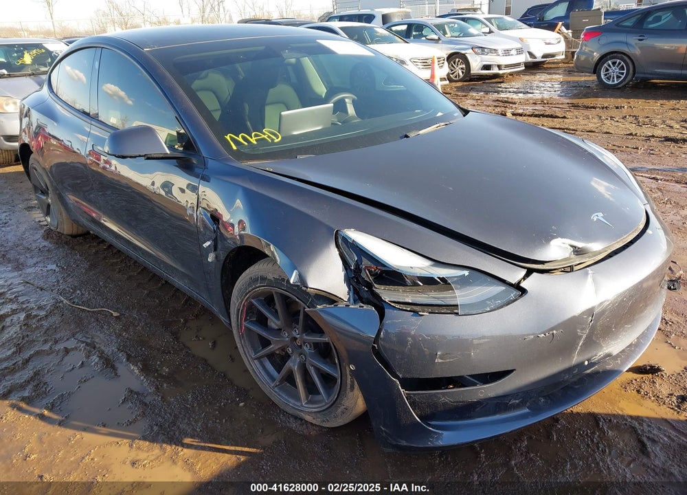 2022 TESLA MODEL 3 LONG RANGE DUAL MOTOR ALL-WHEEL DRIVE VIN: 5YJ3E1EBXNF167408