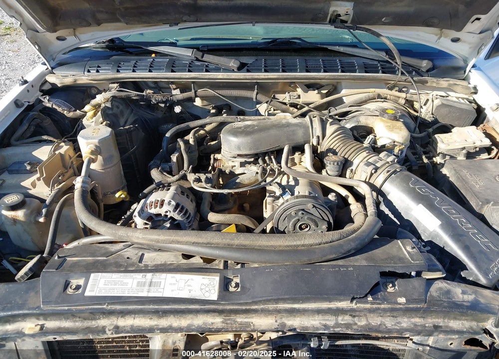2003 CHEVROLET S-10 LS VIN: 1GCCS14X938139134
