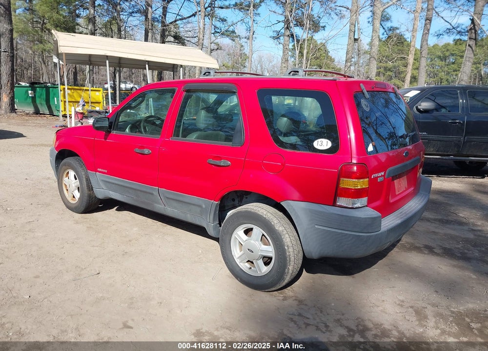 2002 FORD ESCAPE XLS VIN: 1FMYU01B52KC83604