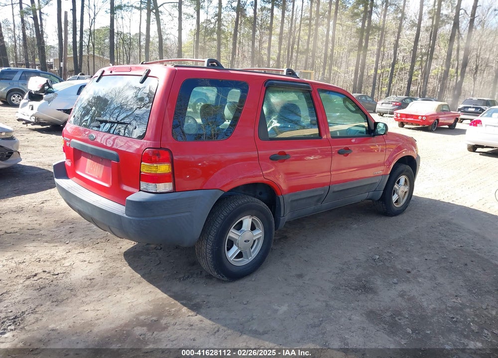 2002 FORD ESCAPE XLS VIN: 1FMYU01B52KC83604