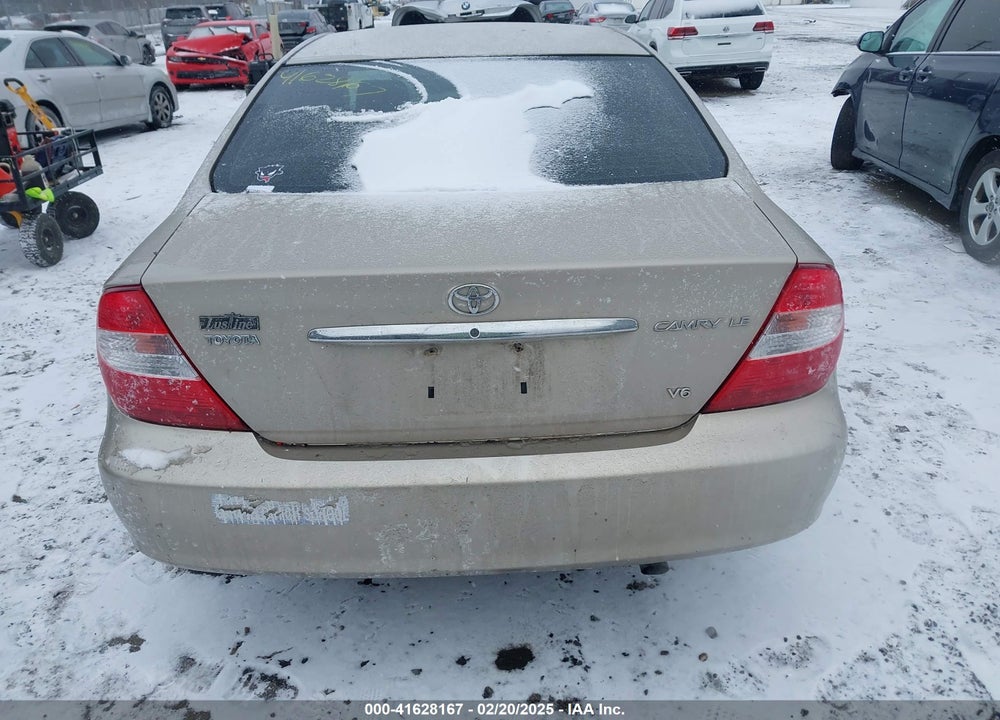 2003 TOYOTA CAMRY LE V6 VIN: 4T1BF30K73U058514