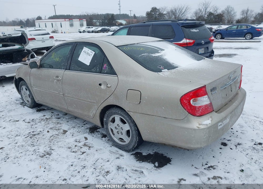2003 TOYOTA CAMRY LE V6 VIN: 4T1BF30K73U058514