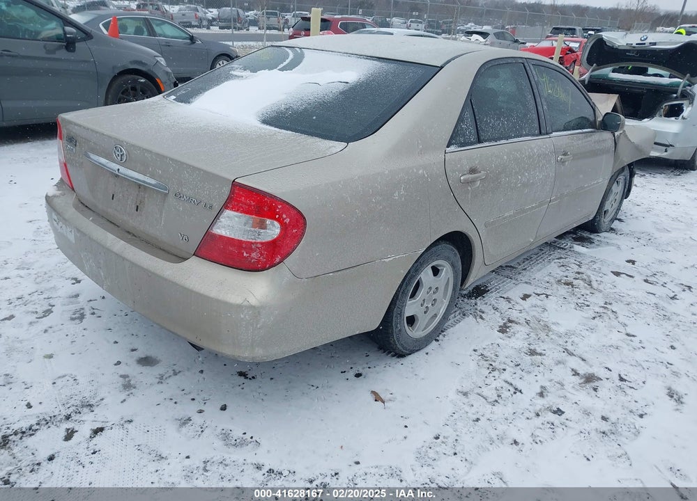 2003 TOYOTA CAMRY LE V6 VIN: 4T1BF30K73U058514
