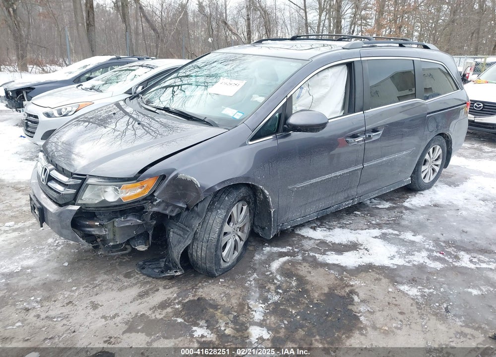 2015 HONDA ODYSSEY EX-L VIN: 5FNRL5H69FB067484