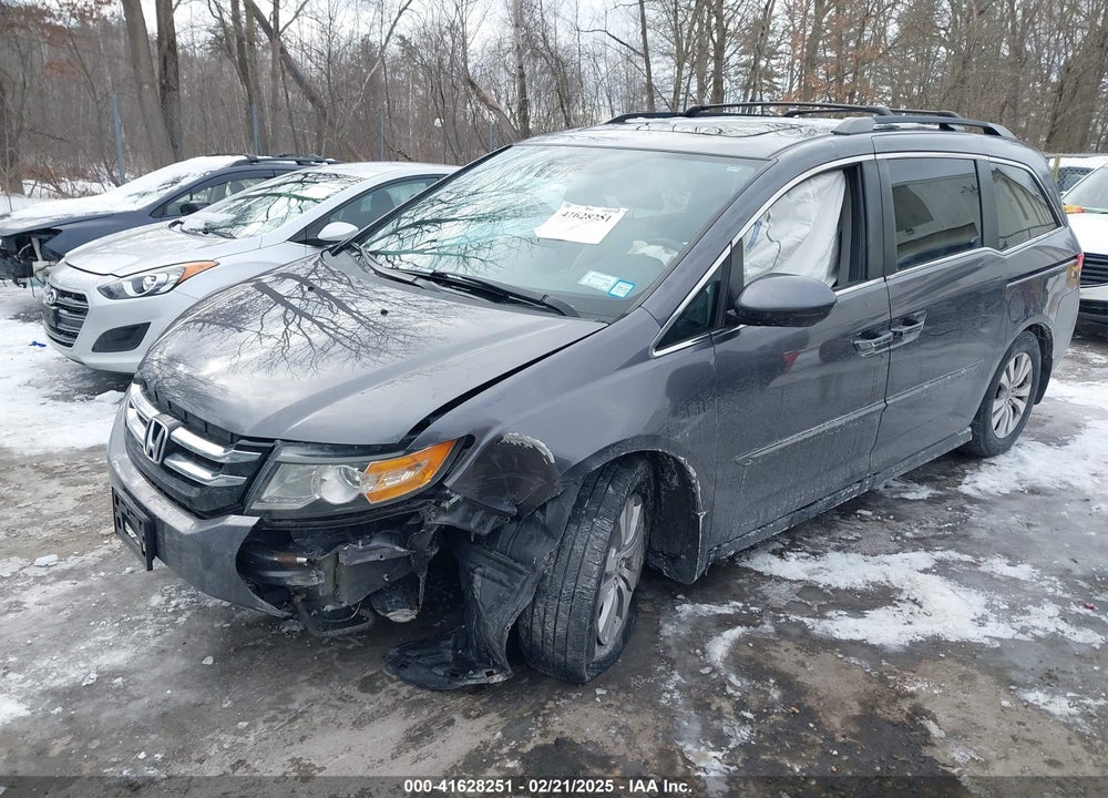 2015 HONDA ODYSSEY EX-L VIN: 5FNRL5H69FB067484
