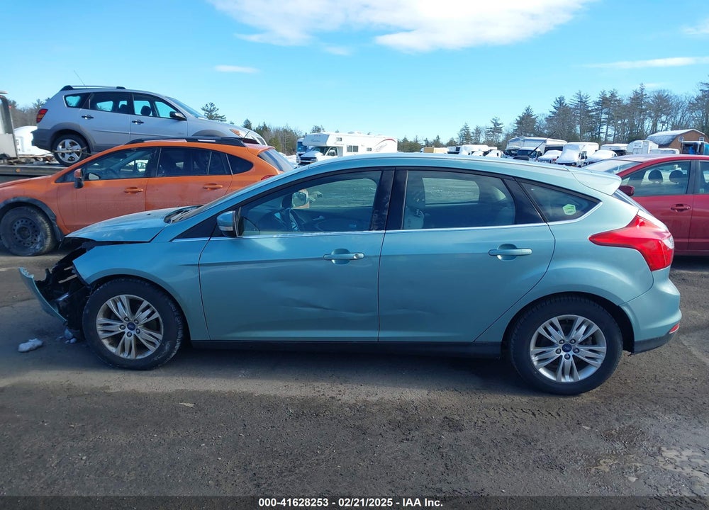 2012 FORD FOCUS SEL VIN: 1FAHP3M25CL419076