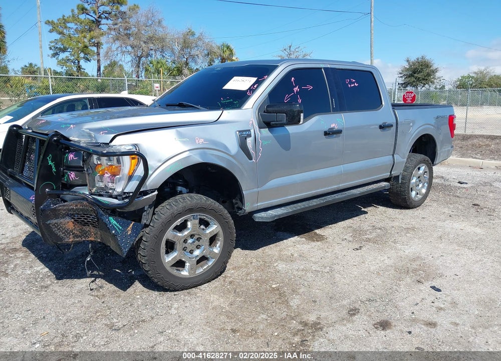 2022 FORD F-150 VIN: 1FTEW1C86NFB32597