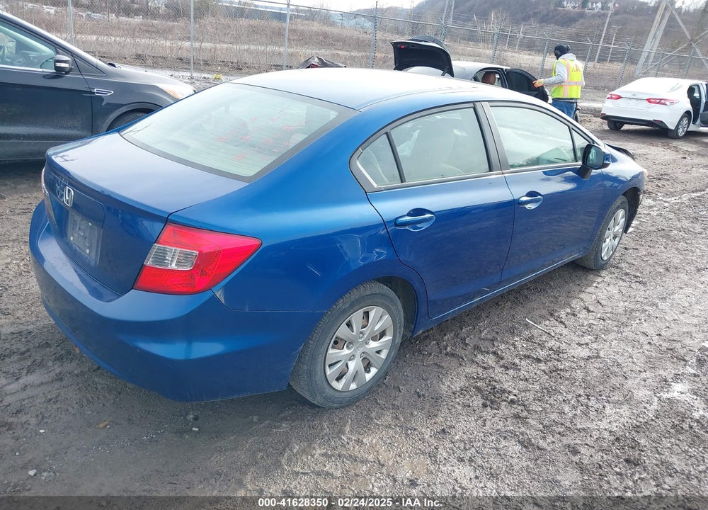 2012 HONDA CIVIC VIN: 19XFB2F52CE002329