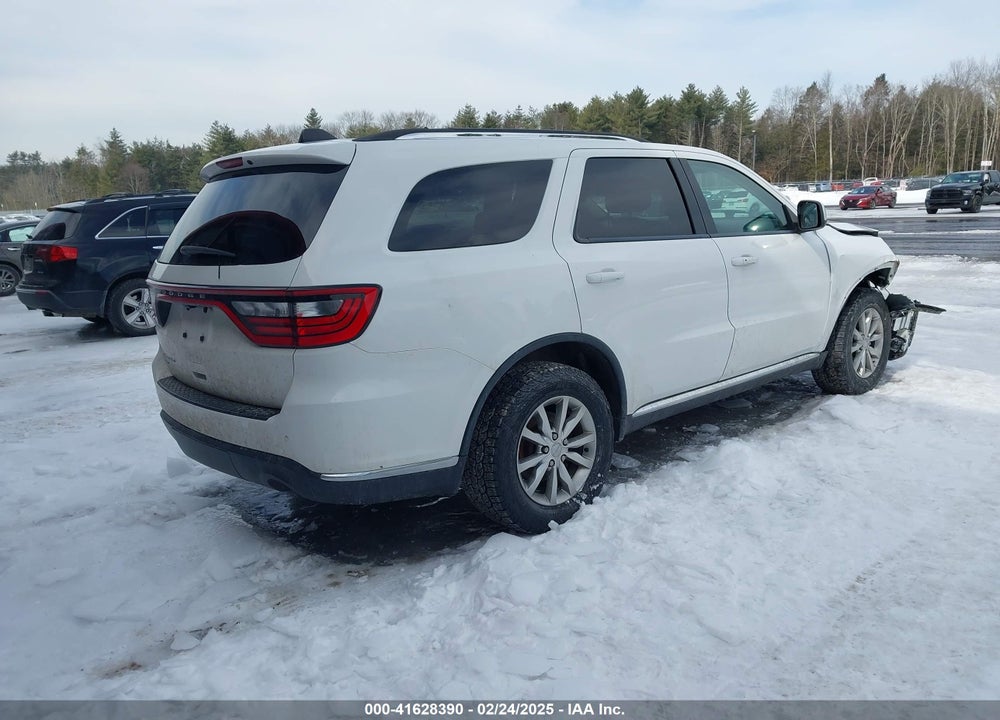 2017 DODGE DURANGO SXT AWD VIN: 1C4RDJAG6HC630239