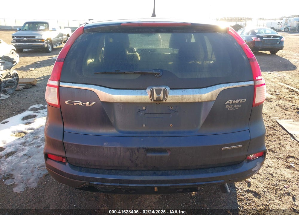 2016 HONDA CR-V SE VIN: 5J6RM4H44GL096745