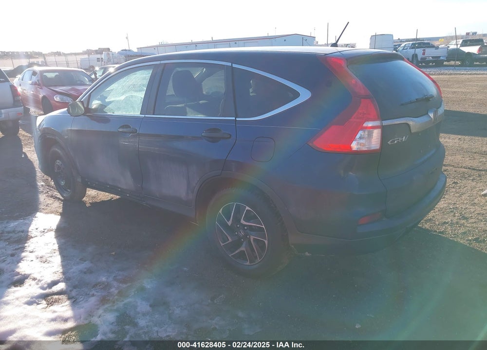 2016 HONDA CR-V SE VIN: 5J6RM4H44GL096745
