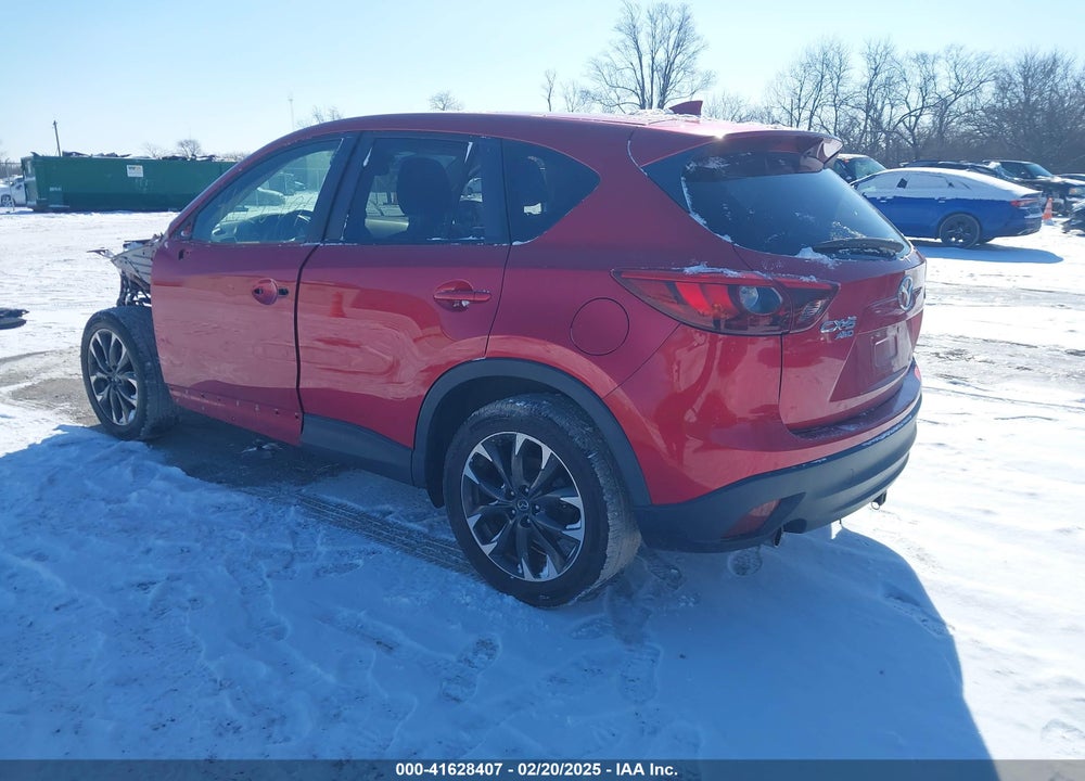 2016 MAZDA CX-5 GRAND TOURING VIN: JM3KE4DY8G0732833