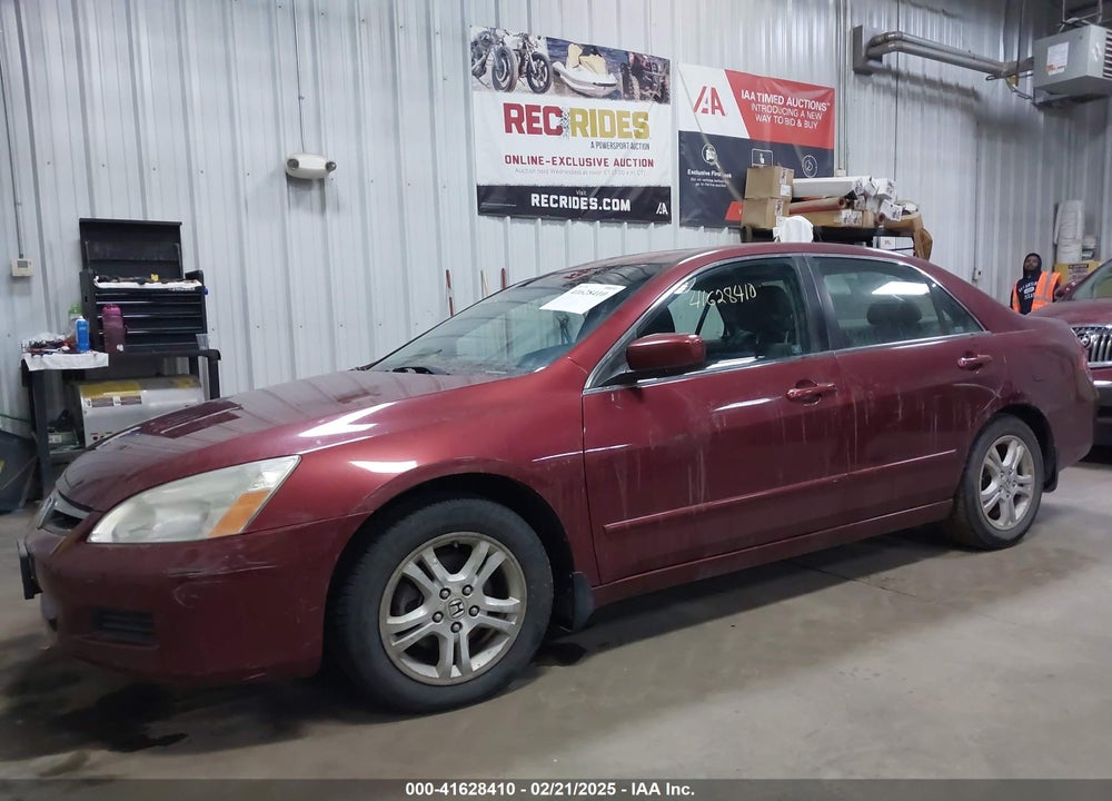 2006 HONDA ACCORD 2.4 EX VIN: 1HGCM56756A009896