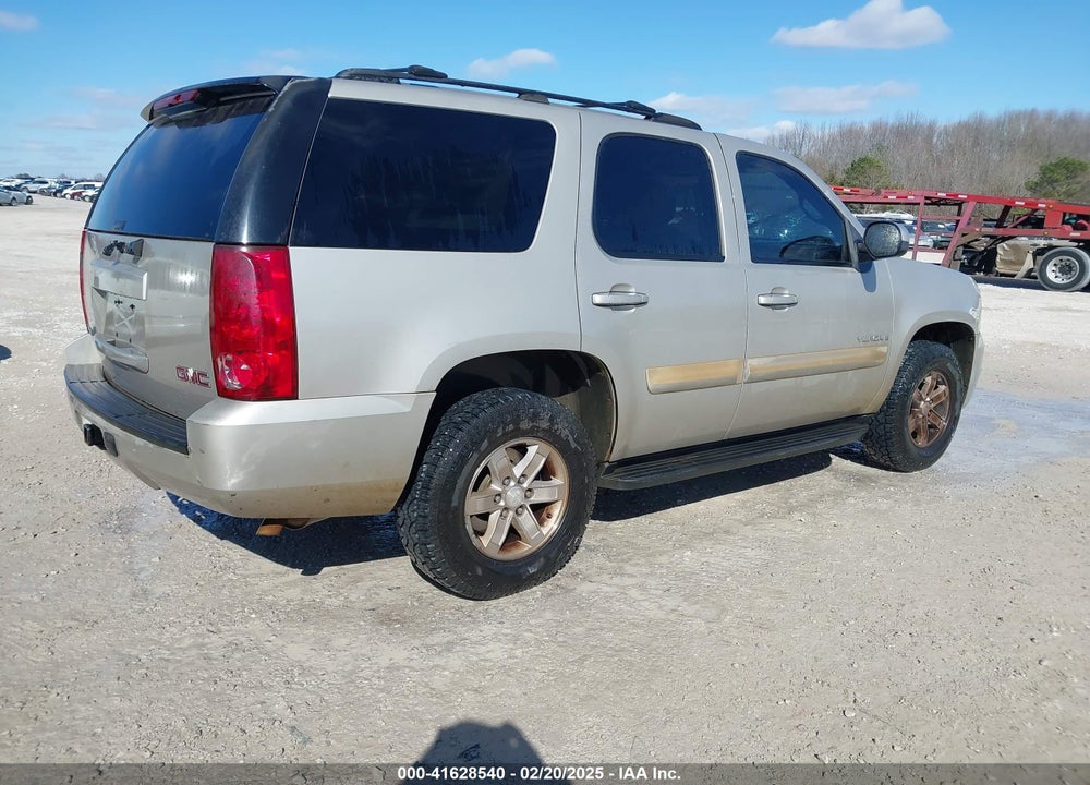 2007 GMC YUKON SLE VIN: 1GKFC13C57R317747