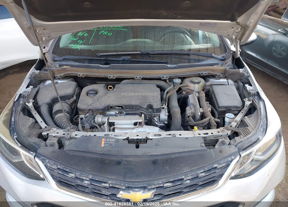 2017 CHEVROLET CRUZE VIN: 3G1BE6SM6HS588612