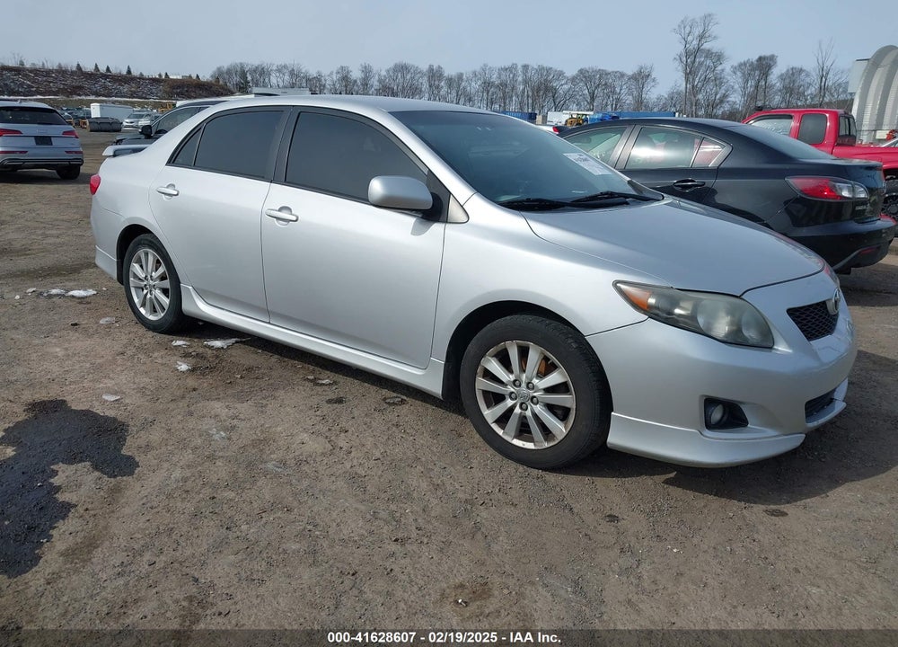2010 TOYOTA COROLLA S VIN: 2T1BU4EE1AC501396