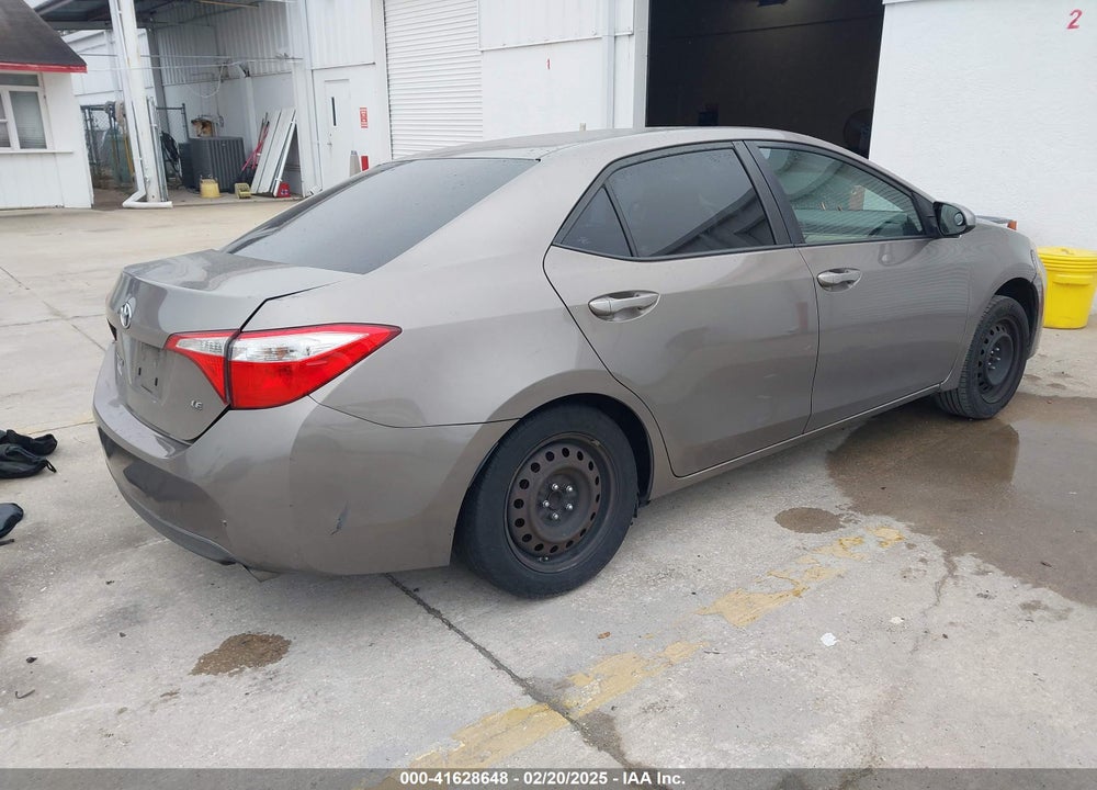 2016 TOYOTA COROLLA VIN: 5YFBURHE0GP372696