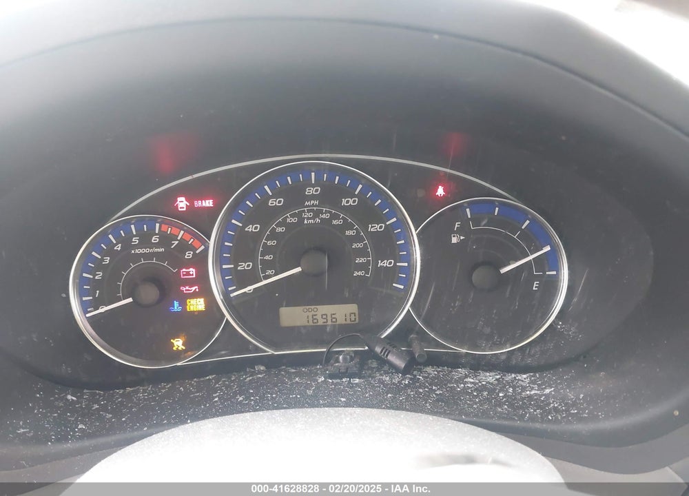 2010 SUBARU FORESTER VIN: JF2SH6BC4AG910711