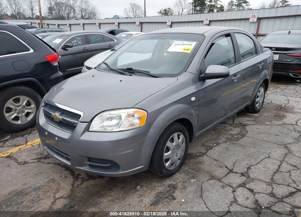 2008 CHEVROLET AVEO VIN: KL1TD56618B047314
