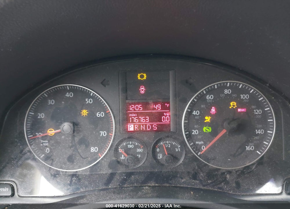 2007 VOLKSWAGEN JETTA 2.5 VIN: 3VWRF71K77M120154
