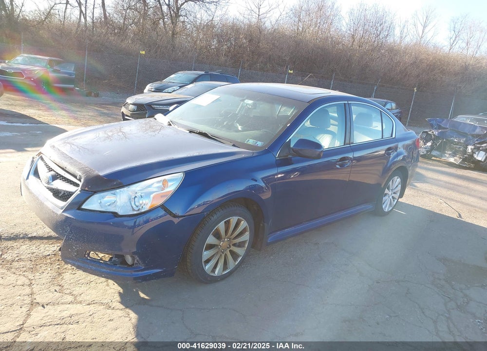 2011 SUBARU LEGACY VIN: 4S3BMBK69B3229546