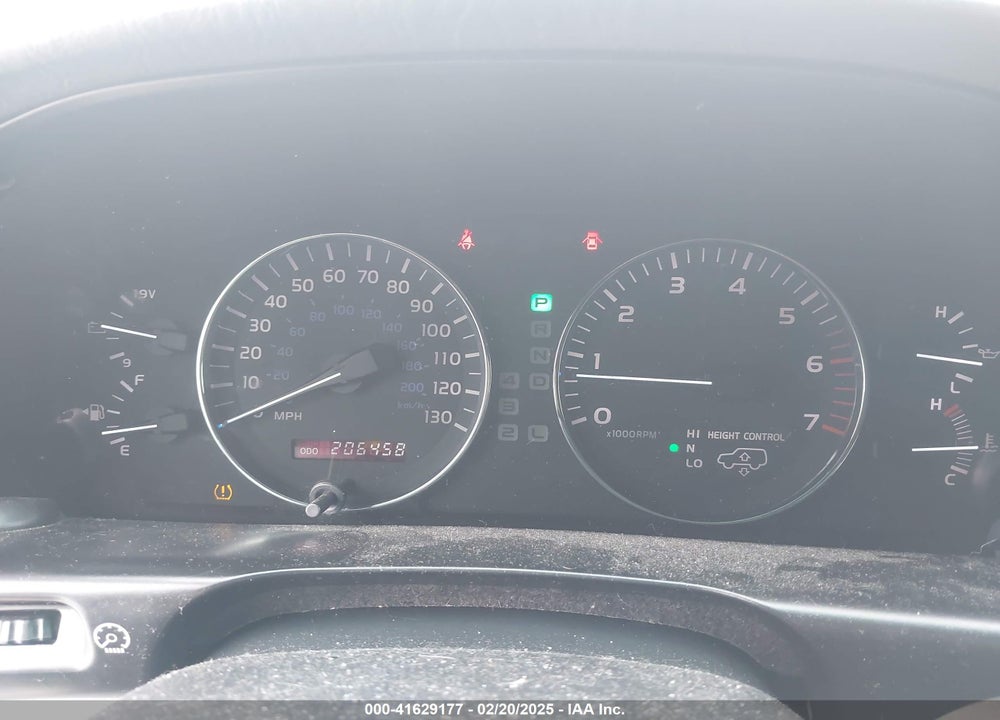 2006 LEXUS LX 470 VIN: JTJHT00W864009753