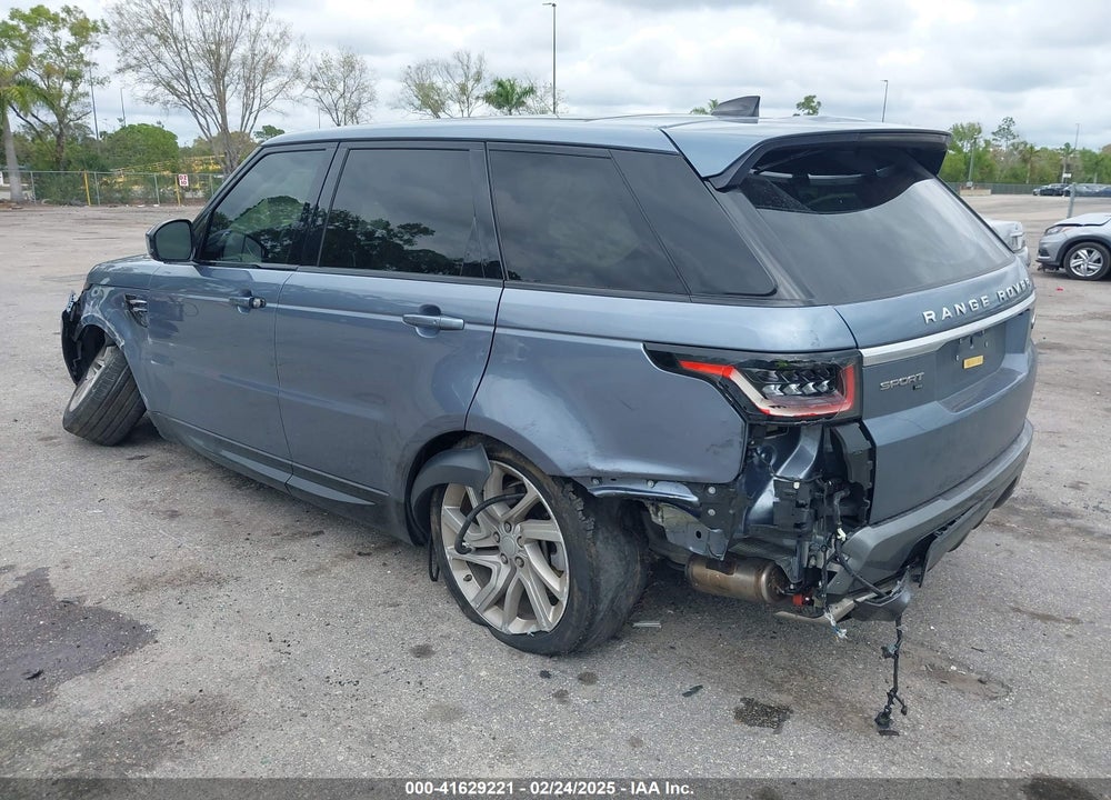 2020 LAND ROVER RANGE ROVER SPORT HSE MHEV VIN: SALWR2SU2LA892108